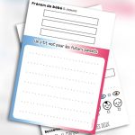 Cartes Pronostics Bebe Pronostics Sur L Arrivee De Bebe Jeu Baby Shower