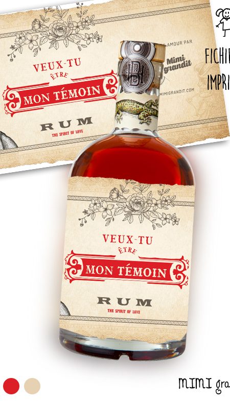 MIMI GRANDIT Carte à Gratter, Demande Témoin Mariage, Témoin De La Mariée, Du Marié, Demoiselle D'honneur, Garçon D'honneur (lot 2 Cartes Garçon Honneur