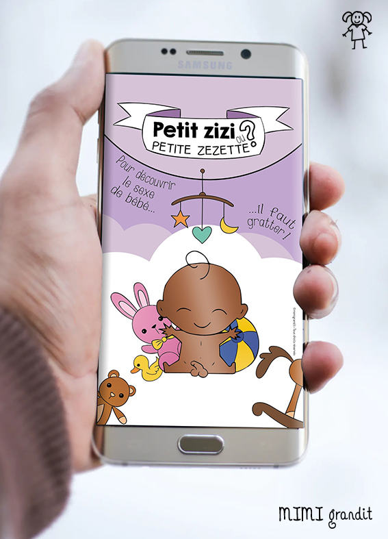 Annonce Sexe Bebe Rapide Carte A Gratter Numerique Fille Ou Garcon