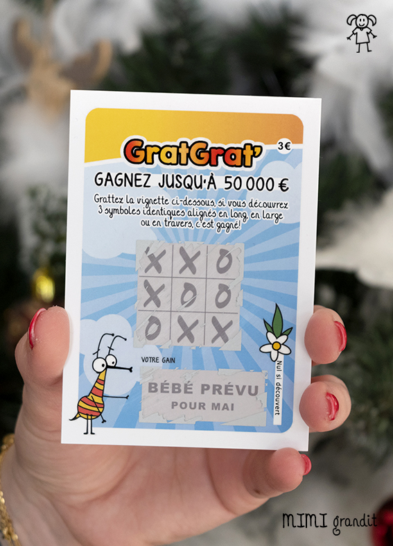 Carte à gratter grossesse oxxo jeu morpion annonce originale pas cher