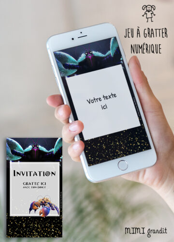 Invitations Evenements Enfants Anniversaire Boom Soiree Pyjama