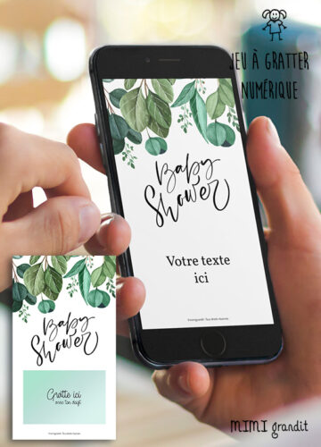 Fiche Pronostic Baby Shower A Imprimer
