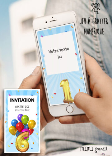 Invitations Virtuelles Pour Anniversaire Enfant Adulte Mariage Bapteme