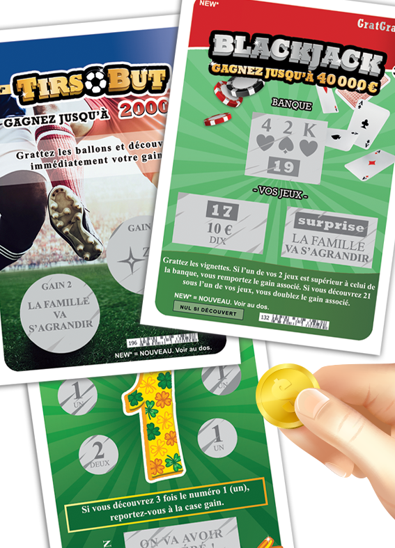 Carte à gratter annonce grossesse originale