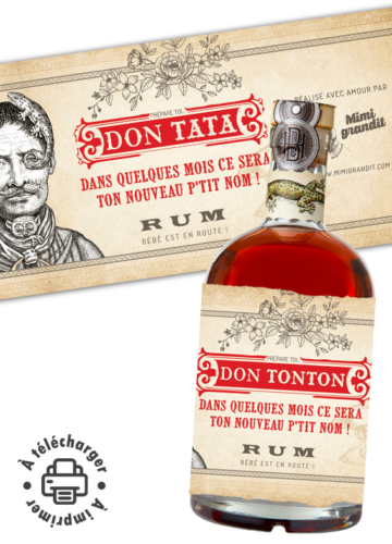 annonce grossesse rhum tonton tata