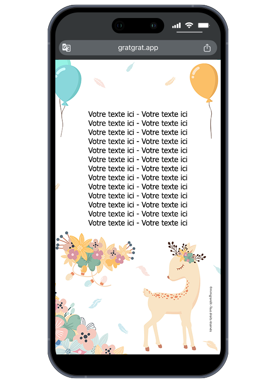 interface-personnalisation-invitation-digitale-faon-douceur interface-personnalisation-invitation-digitale-faon-douceur