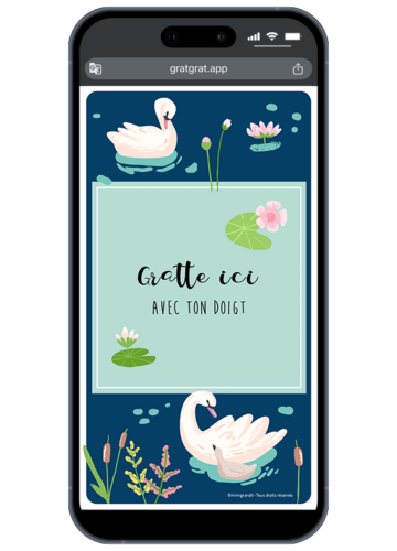 carte-a-gratter-personnalisable-numerique-cygne