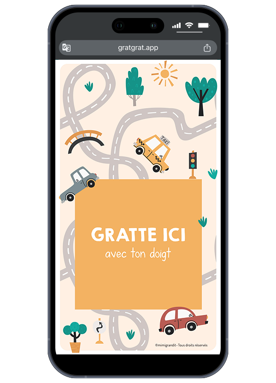 invitation-anniversaire-sur-telephone-voiture