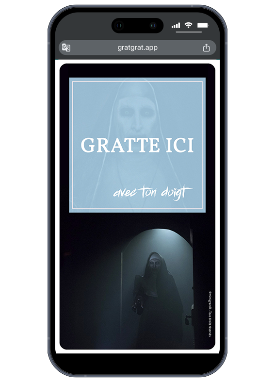 invitation-halloween-sur-telephone-le-nonne-visage-effrayant-cornette