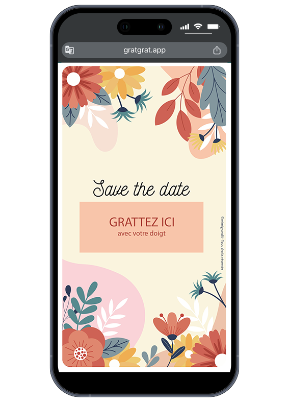 save-the-date-sur-telephone-mariage-fleurs-roses-pastels
