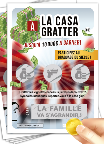 jeu à gratter annonce grossesse la famille va s'agrandir
