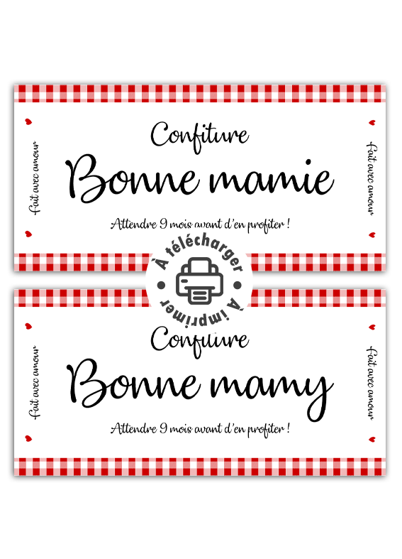 Pot de confiture personnalisé avec l'annonce grossesse étiquette confiture Bonne Mamy. Pot de confiture personnalisé avec l'annonce grossesse étiquette confiture Bonne Mamy.