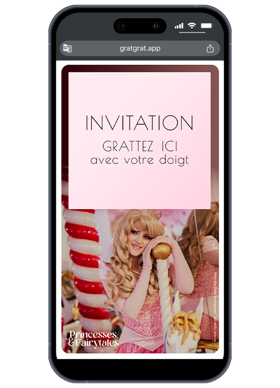 invitation-princesses-fairytales-aurore-princesse-rose-couronnement