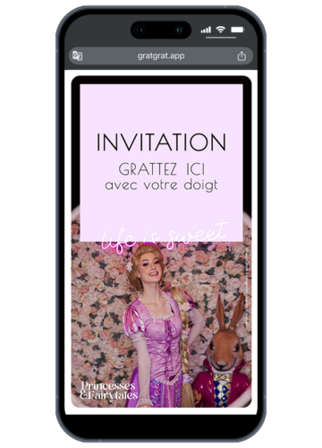invitation-princesses-fairytales-raiponce-chevelure-dorée