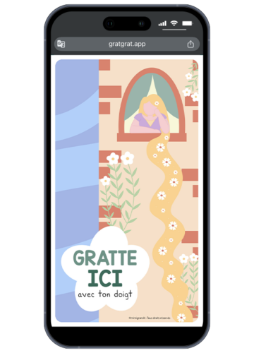 invitation-virtuelle-anniversaire-raiponce-carte-a-gratter