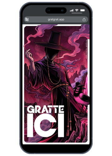 invitation-numerique-anniversaire-kpop-hanbok-noir-style-coréen-moderne