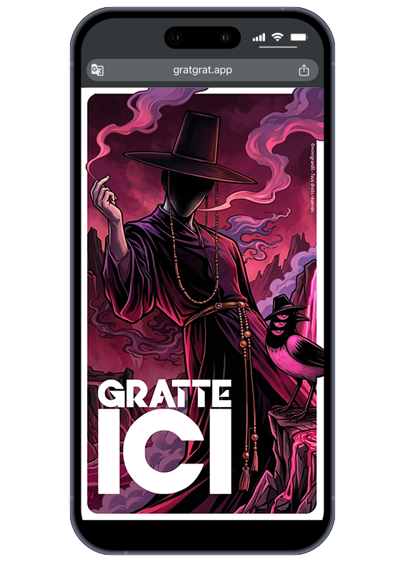 invitation-numerique-anniversaire-kpop-hanbok-noir-style-coréen-moderne