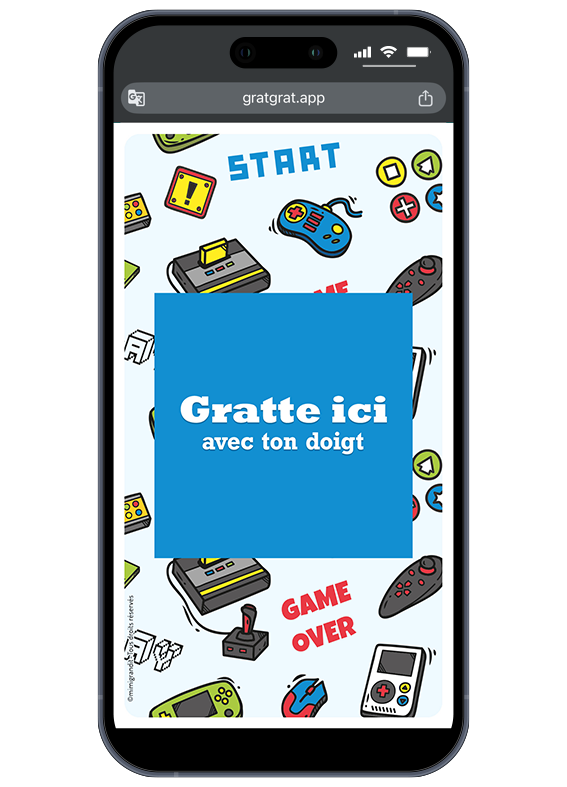 invitation-sur-telephone-geek-jeux-video-manette-neon-bleu