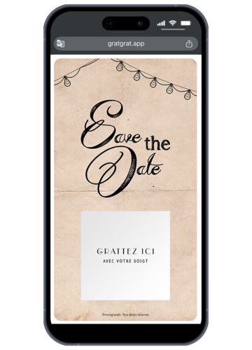 save-the-date-numerique-retro-guinguette-kraft-zone-texte-large