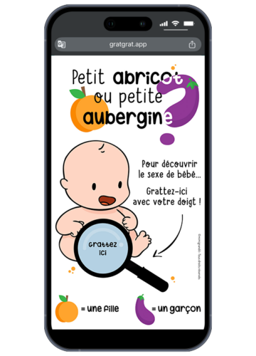 annonce-sexe-bebe-numerique-abricot-aubergine-loupe-a-gratter