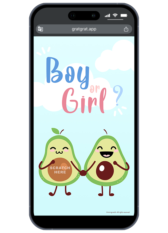 carte-a-gratter-numerique-anglais-avocat-gender-reveal-boy-girl