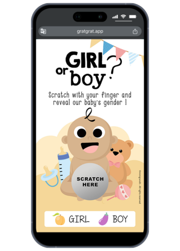 carte-a-gratter-numerique-anglais-gender-reveal-bebe-metisse