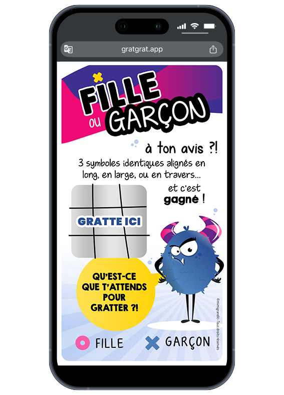 annonce-fille-ou-garcon-jeu-morpion-tic-tac-toe-numerique