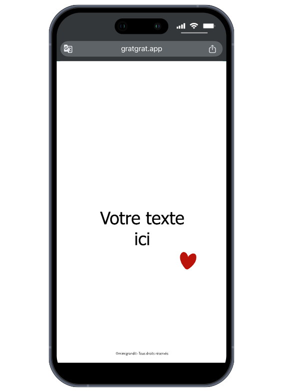 interface-personnalisation-carte-digitale-coeur-annonce-grossesse interface-personnalisation-carte-digitale-coeur-annonce-grossesse
