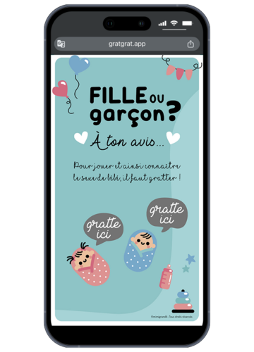 carte-a-gratter-virtuelle-fille-ou-garcon-bebe-emmaillote-bleu-rose