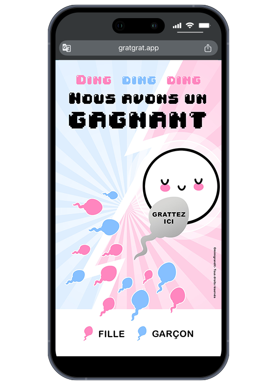 annonce-sexe-bebe-carte-gratter-numerique-gagnant-course